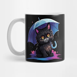 Ragdoll Rainy Day With Umbrella Mug